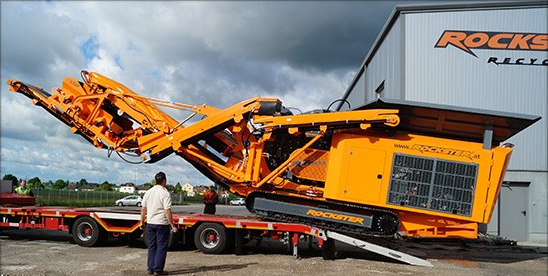 破碎機、移動破碎機