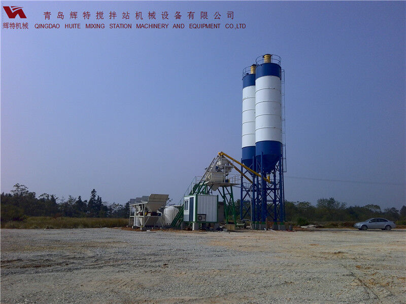 攪拌站HZS35易損件少，維護(hù)簡(jiǎn)單，運(yùn)行費(fèi)用低
