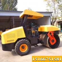 質(zhì)量七顆星！自重4噸座駕式壓路機(jī) 膠輪壓道機(jī) 回填土壓實(shí)機(jī)