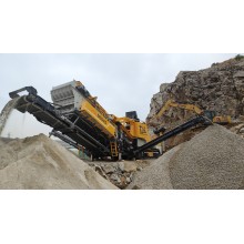 邁達(dá)斯·TX系列 履帶移動顎破圓錐篩分一體機