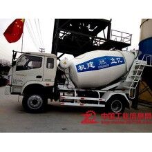 混凝土攪拌運輸車6立方福田底盤，進口